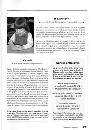   GRIMACE ET GALIPETTE, 2005   , page 19