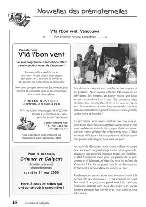   GRIMACE ET GALIPETTE, 2005   , page 16