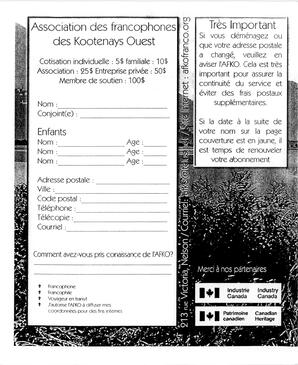   LA VOIX DES KOOTENAYS, 2007   , page 14