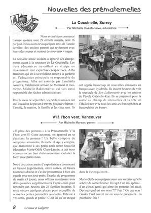   GRIMACE ET GALIPETTE, 2003   , page 8