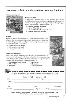   GRIMACE ET GALIPETTE, 2003   , page 5