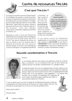   GRIMACE ET GALIPETTE, 2003   , page 4