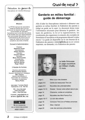   GRIMACE ET GALIPETTE, 2003   , page 2