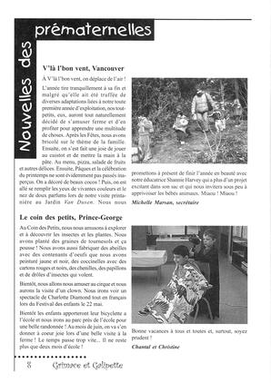   GRIMACE ET GALIPETTE, 2003   , page 8