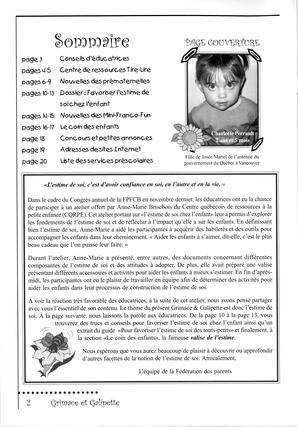   GRIMACE ET GALIPETTE, 2003   , page 2