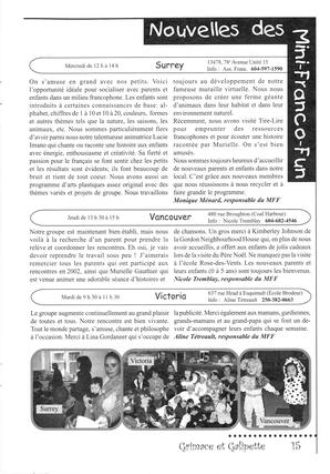   GRIMACE ET GALIPETTE, 2003   , page 15