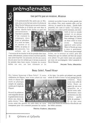   GRIMACE ET GALIPETTE, 2002   , page 8