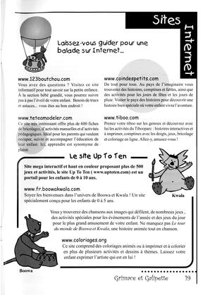   GRIMACE ET GALIPETTE, 2002   , page 19