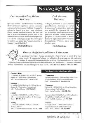   GRIMACE ET GALIPETTE, 2002   , page 15