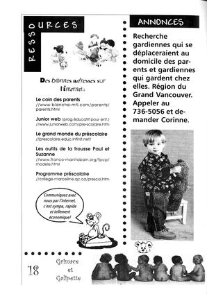   GRIMACE ET GALIPETTE, 1998   , page 18