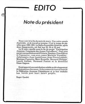   LE REFLET, 1980   , page 3