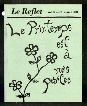   LE REFLET, 1980   , page 1