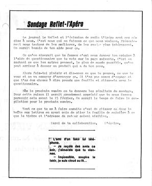   LE REFLET, 1980   , page 11