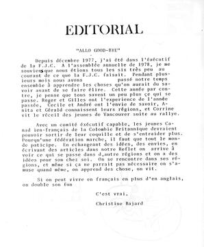   LE REFLET, 1979   , page 2