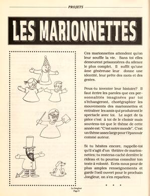   LE JONGLEUR, 1991   , page 8