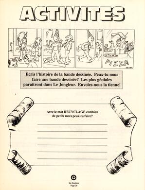   LE JONGLEUR, 1991   , page 26