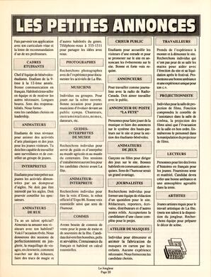   LE JONGLEUR, 1991   , page 20