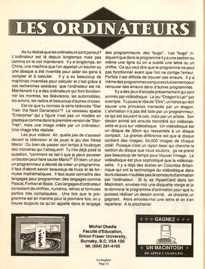   LE JONGLEUR, 1991   , page 12
