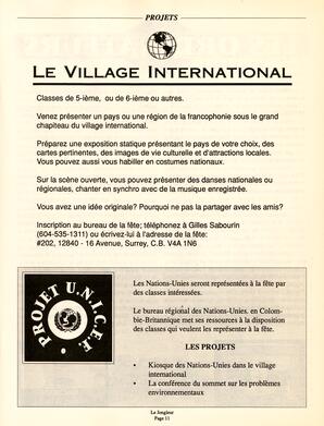   LE JONGLEUR, 1991   , page 11