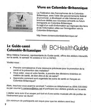   LA VOIX DES KOOTENAYS, 2005   , page 8