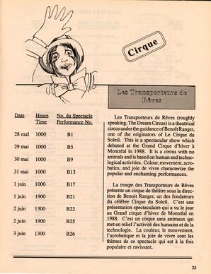   LE JONGLEUR, 1990   , page 25