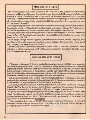   LE JONGLEUR, 1990   , page 10