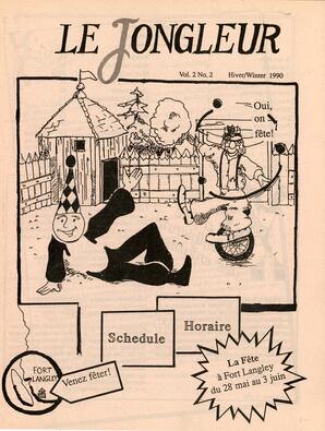   LE JONGLEUR, 1990   , page 1