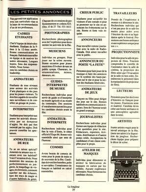   LE JONGLEUR, 1990   , page 29