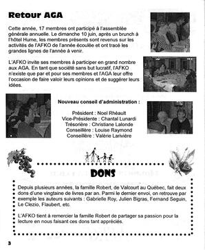   LA VOIX DES KOOTENAYS, 2005   , page 4