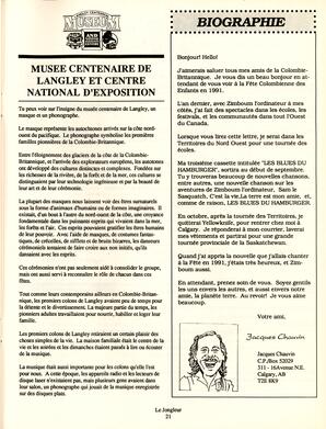   LE JONGLEUR, 1990   , page 21