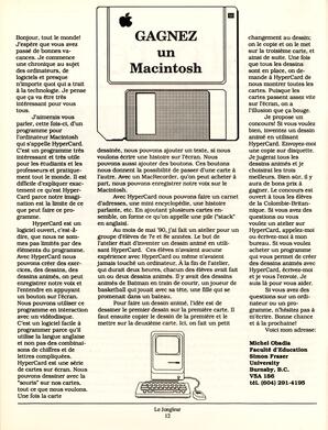   LE JONGLEUR, 1990   , page 12