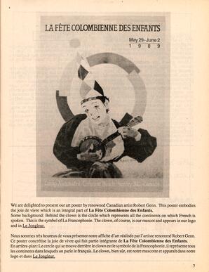   LE JONGLEUR, 1989   , page 7