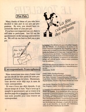   LE JONGLEUR, 1989   , page 2