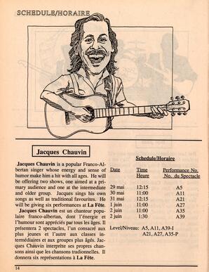   LE JONGLEUR, 1989   , page 14