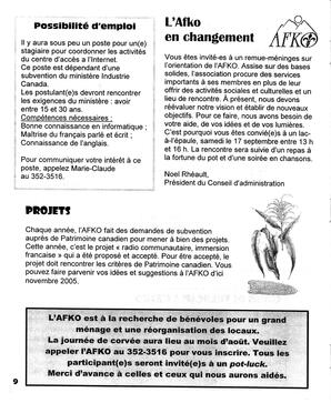   LA VOIX DES KOOTENAYS, 2005   , page 10