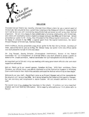   LE JONGLEUR, 1989   , page 2