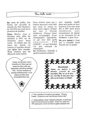   LA GAZETTE DES ÉCHOS DU PACIFIQUE, 1999   , page 2