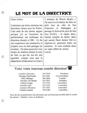   LA GAZETTE DES ÉCHOS DU PACIFIQUE, 1997   , page 2