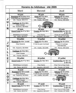   LA VOIX DES KOOTENAYS, 2005   , page 9