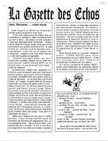 LA GAZETTE DES ÉCHOS DU PACIFIQUE, 1996