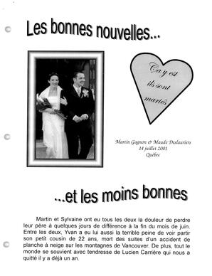   LA GAZETTE DES ÉCHOS DU PACIFIQUE, 2001   , page 3