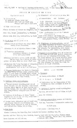   NOTRE-DAME DE LOURDES, 1968   , page 2