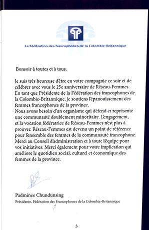  RÉSEAU-FEMMES CB, 2015   , page 5