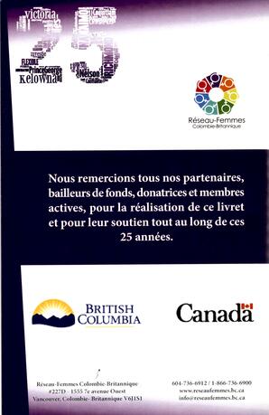   RÉSEAU-FEMMES CB, 2015   , page 20