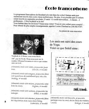   LA VOIX DES KOOTENAYS, 2005   , page 6
