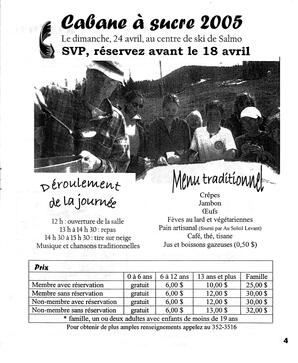   LA VOIX DES KOOTENAYS, 2005   , page 5