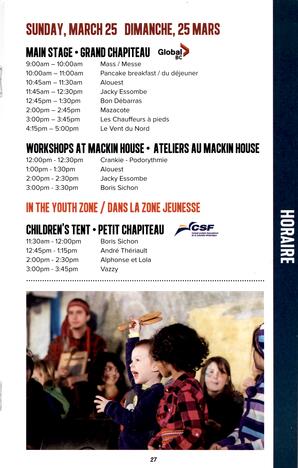   FESTIVAL DU BOIS, 2018   , page 27
