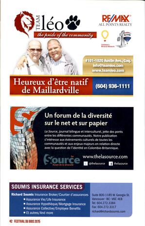   FESTIVAL DU BOIS, 2015   , page 42