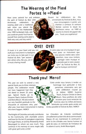   FESTIVAL DU BOIS, 2014   , page 5