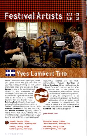  FESTIVAL DU BOIS, 2014   , page 14